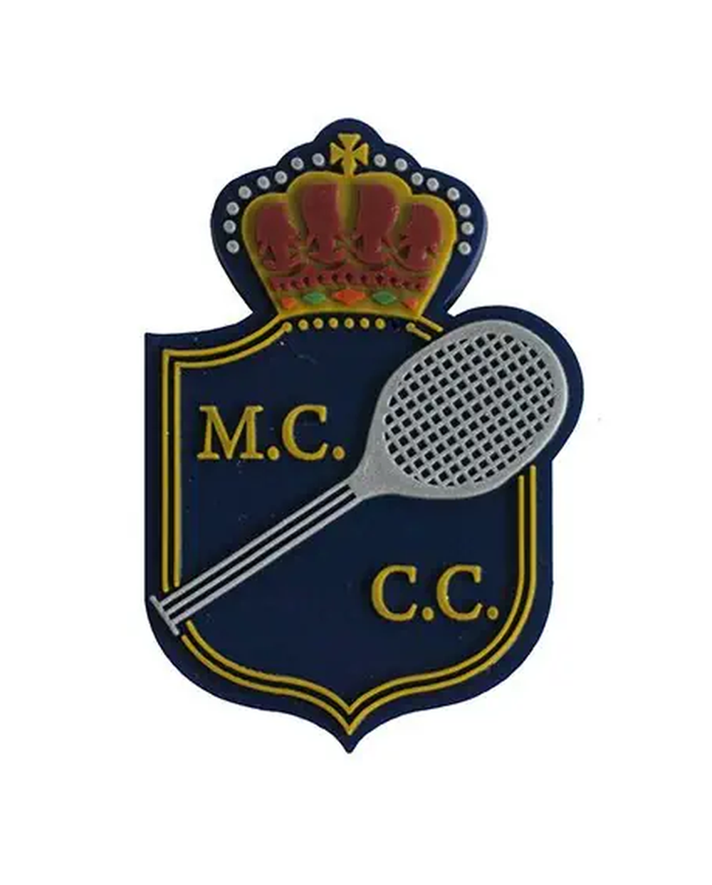 Gadżet Monte-Carlo Country Club MCCC Logo Magnet - небесный