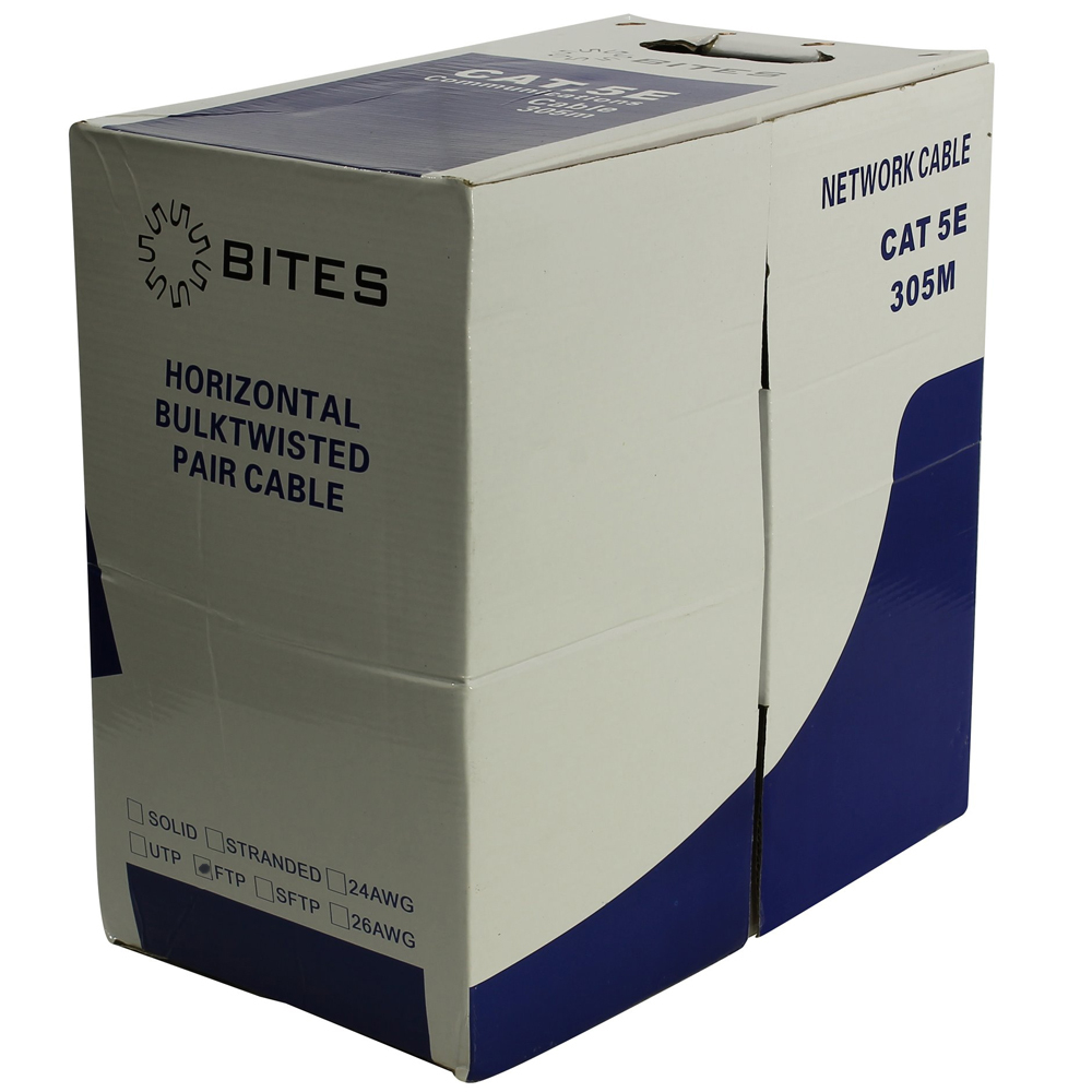 Кабель витая пара F/UTP 5e кат. 4 пары 5bites FT5725-305A