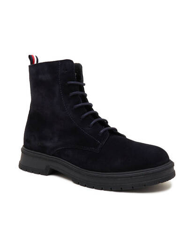 Кожаная обувь Tommy Hilfiger - темно-синий(FM0FM04674)