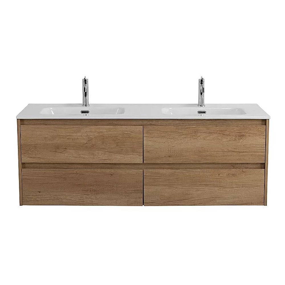 Тумба с раковиной BelBagno KRAFT 4C 120 натуральный дуб небраска