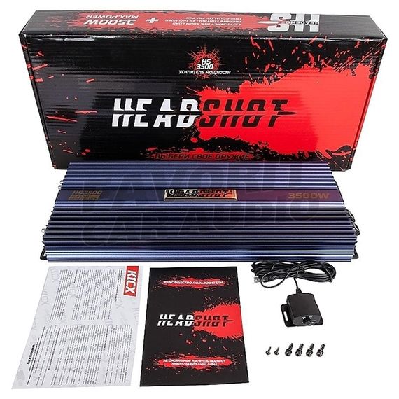 Усилитель Kicx HeadShot 3500
