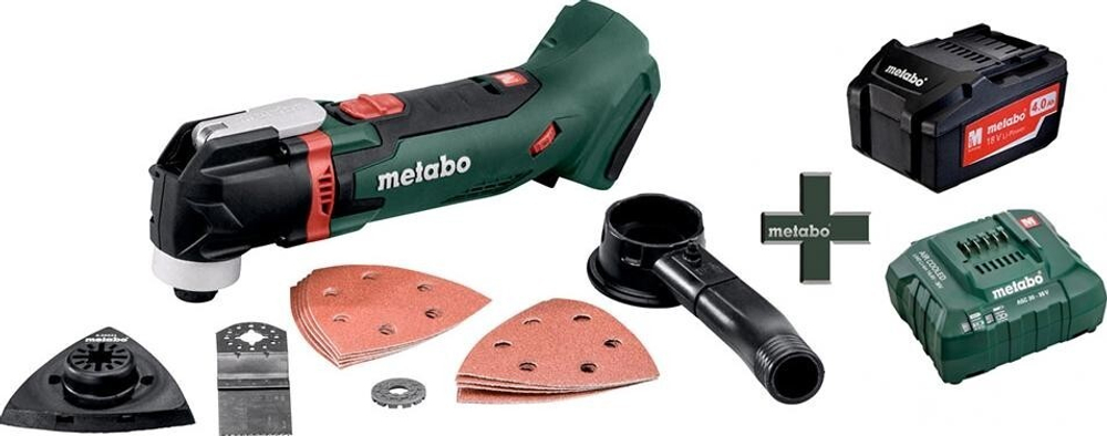 Многофункциональный инструмент аккумуляторный METABO MT 18 LTX Compact (1х4.0 Ач) T04100