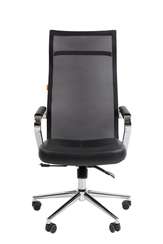 Офисное кресло Chairman 702 Россия экопремиум черный/сетка