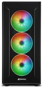 Корпус Sharkoon TG6M RGB черный
