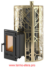 Печь для бани Эверест "Steam Master" GALAXY 24 (310) ЧУГУН GOLD