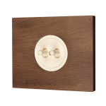 Рамка 1 постовая, скрытый монтаж, Шедель Форест, дерево, цвет винтаж BF7-610-18