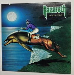 Винтажная виниловая пластинка LP Nazareth The Fool Circle (USA 1981)