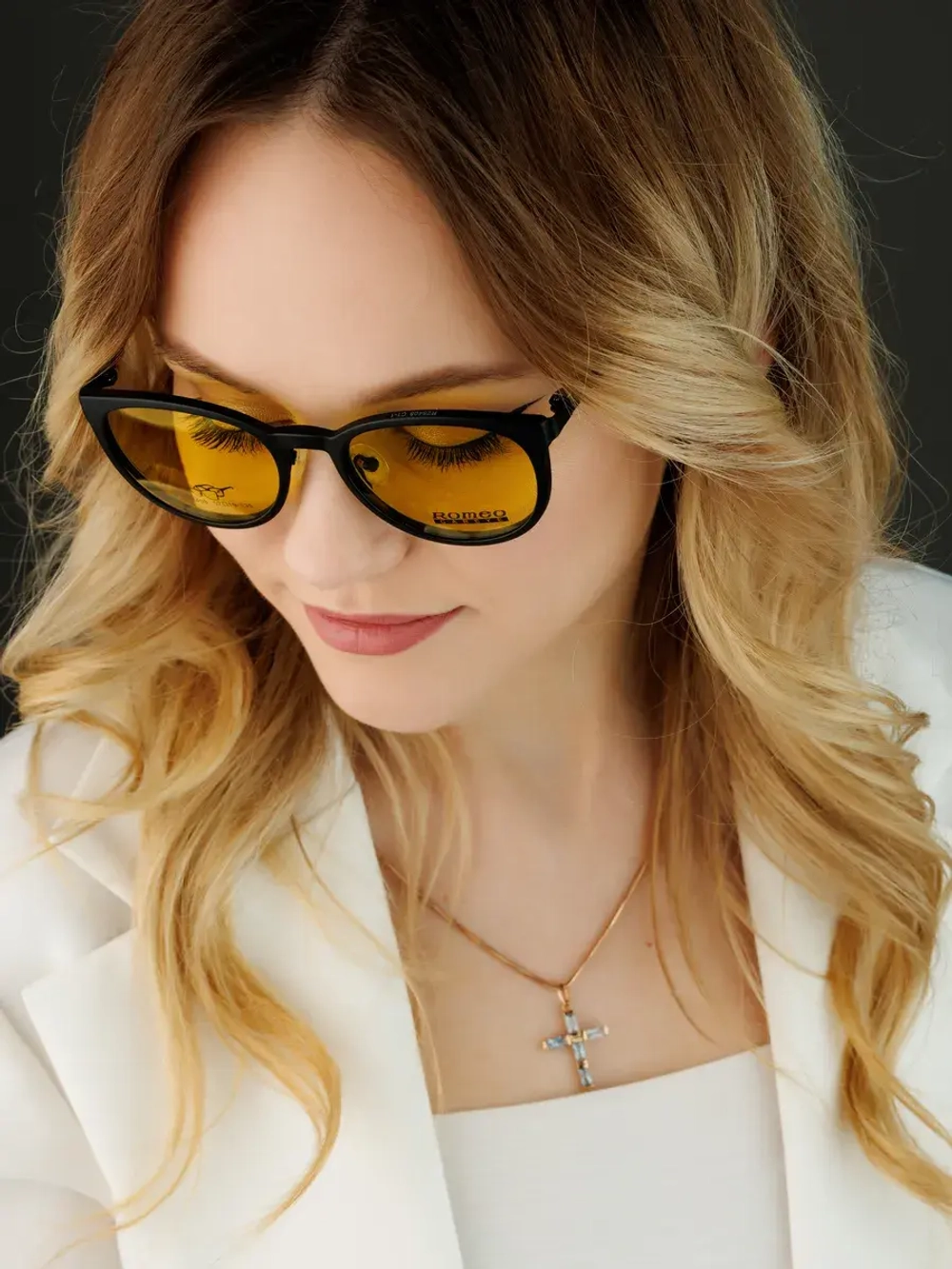 Оправа для очков с магнитными накладками 4в1