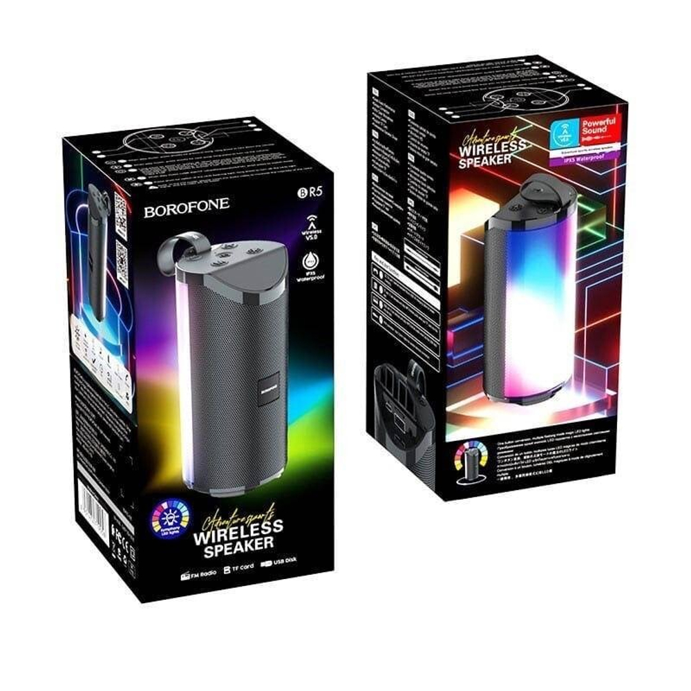 Колонка - Bluetooth BOROFONE BP4 (черный)