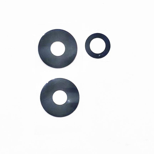 Стекло камеры Xiaomi Redmi 12 (комплект 3 шт.) Черный