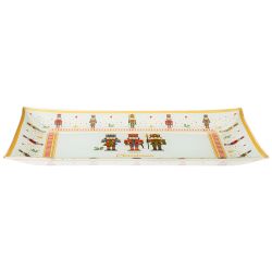 БЛЮДО ДЛЯ СЕРВИРОВКИ КОЛЛЕКЦИЯ "РОЖДЕСТВЕНСКАЯ СКАЗКА"30*20 СМ МАЛ. УП. 6 ШТ