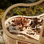 Деревянный конструктор "Волшебный Рояль" музыкальная шкатулка (ROKR)