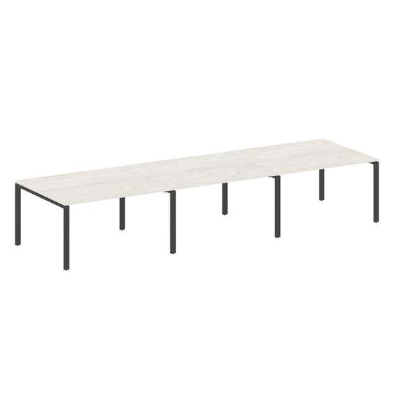 Метал Систем Переговорный стол (3 столешницы) на П-оразном м/к БП.ПРГ-3.3