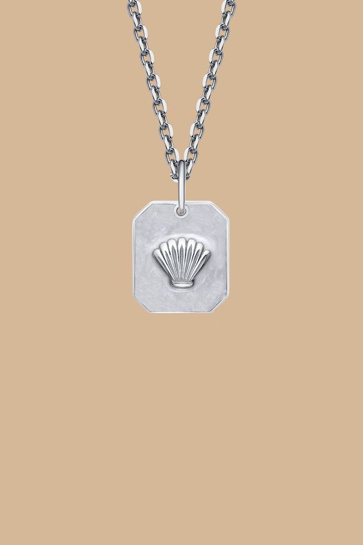 Подвеска Тори, перламутровая эмаль / Mari Cush