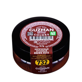 Краситель жирорастворимый Коричневый ореховый Guzman 5 г