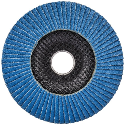 Диск лепестковый Makita 125*22мм К80 угловой, основа стекловол.   D-63806