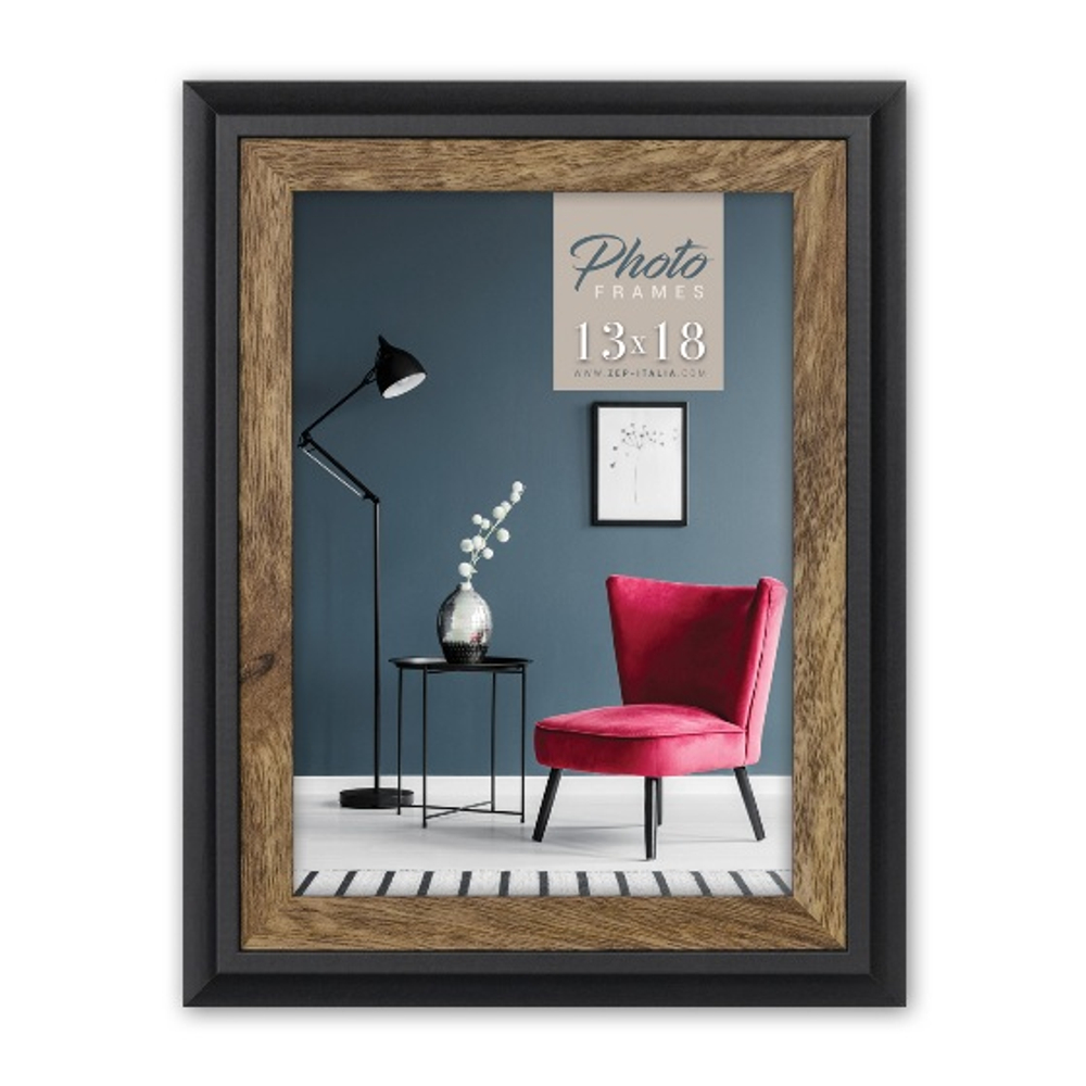 ZEP EG468L Enna Black 15x20 мдф (черная) ф/рамка