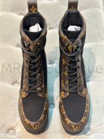 Демисезонные женские ботинки Louis Vuitton desert boot Monogram