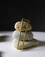 Шпилька для волос, латунь/нейзильбер