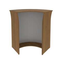 Riva Стойка угловая (радиусный элемент-ролета) А.РС-5.5 ролета Орех Гварнери 950*950*1150