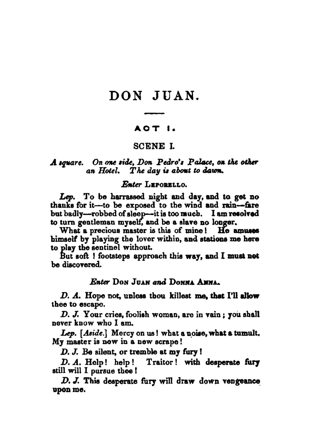 Don Giovanni (Don Juan). A comic opera in two acts | Wolfgang Amadeus Mozart