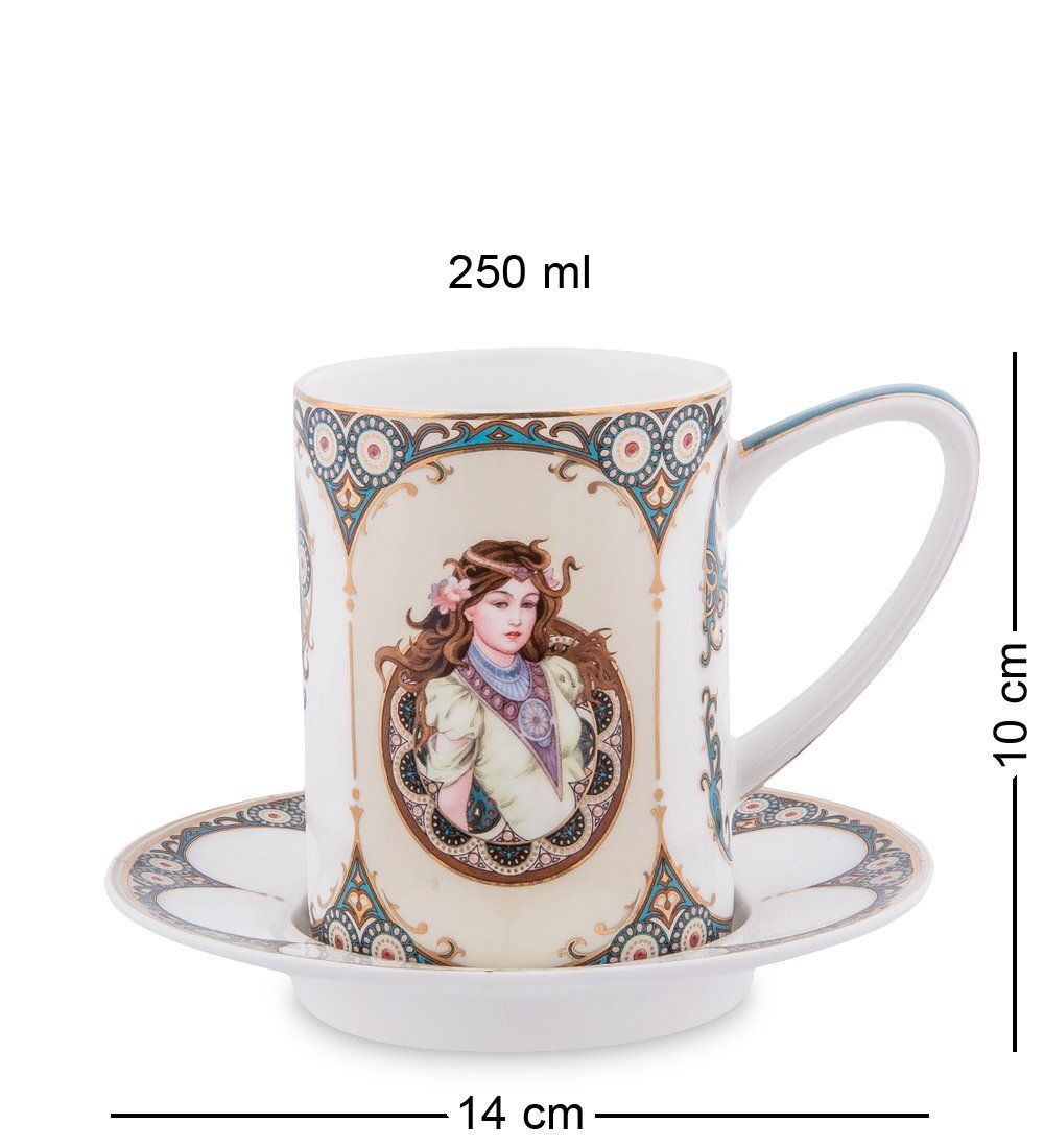 Pavone JK- 57 Чайный набор на 2 перс.«Габриэлла»