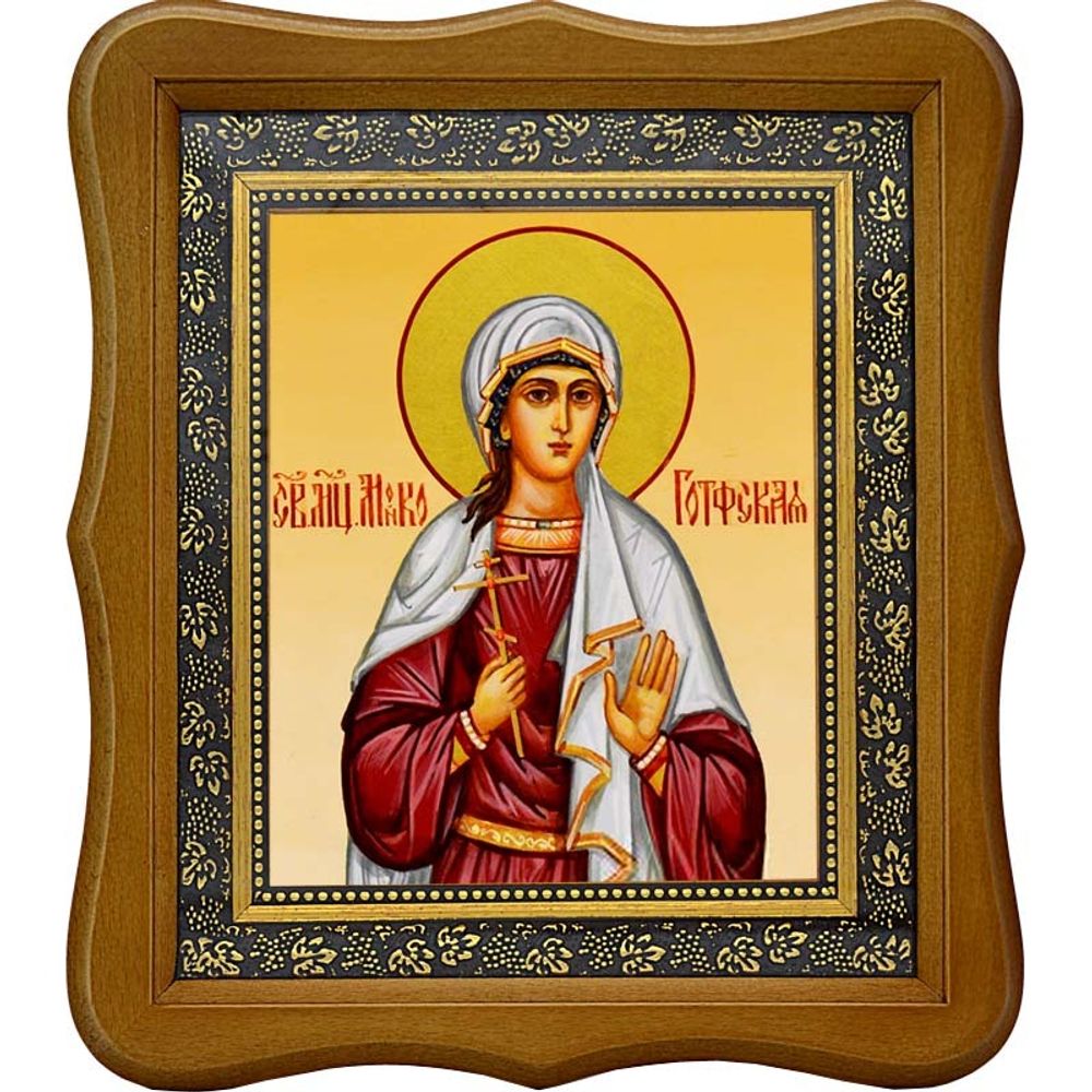 Моико Готфская мученица. Икона на холсте.