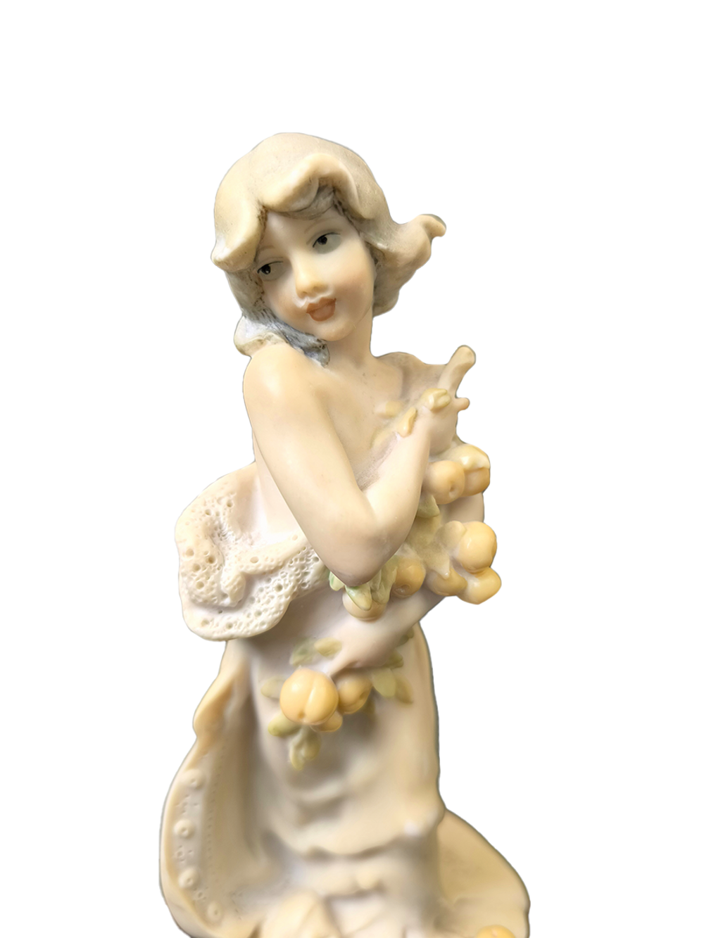 Статуэтка "Девочка с яблоневой веткой" Capodimonte