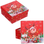 Коробка подарочная «Новогодний гость» 18*18*8,5 см