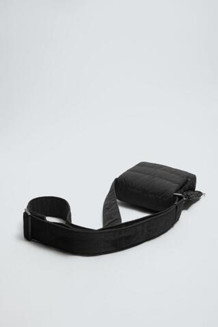 ZARA ОДНОТОННАЯ ВЕРТИКАЛЬНАЯ СУМКА, ЧЕРНЫЙ