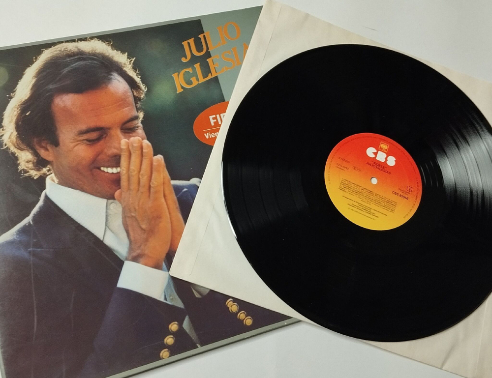 Винтажная виниловая пластинка LP Julio Iglesias Fidele (Holland 1981)