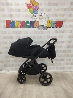 Коляска модульная Carrello Ultimo CRL-6518 Sable Black черная рама