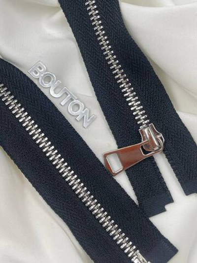 Молния черная серебро