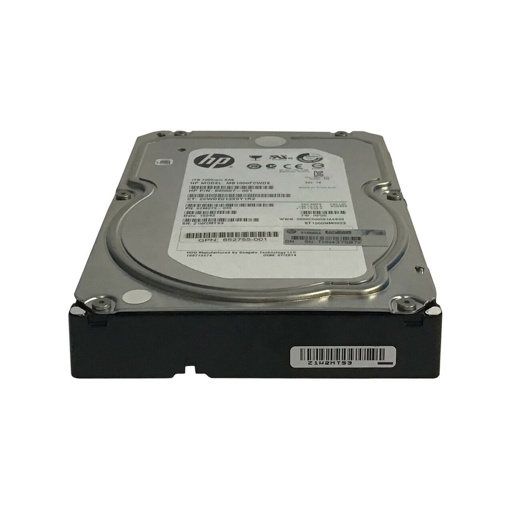 Жесткий диск HP NB1000DCWDE 1Tb 7200 SAS 3,5" HDD 695507-001 (1)