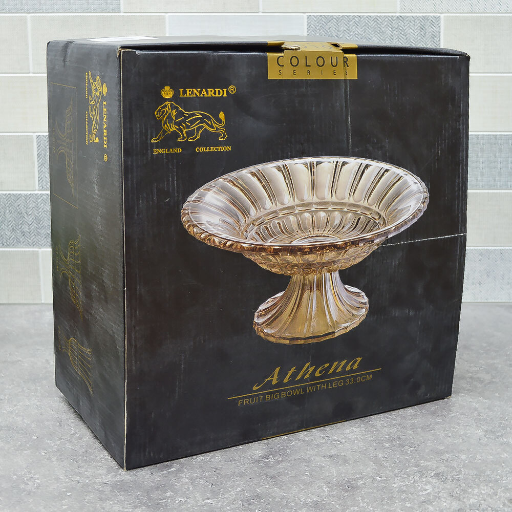 Фруктовница на ножке 33см "Gold"