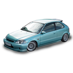 Honda Civic 6 поколение (03.1996 - 12.2000) хэтчбек, левый руль, 3 двери