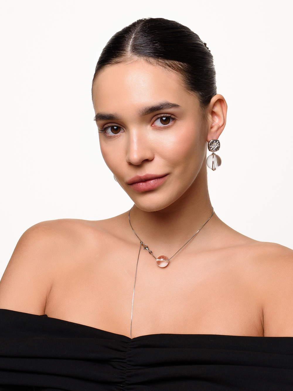 Серьги "Bubble elegant" Silver