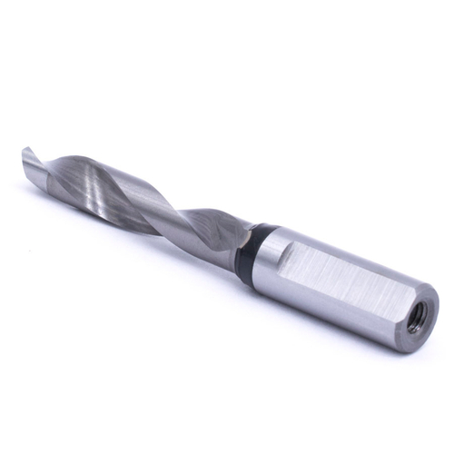 Сверло присадочное цельнотвёрдосплавное сквозное правое