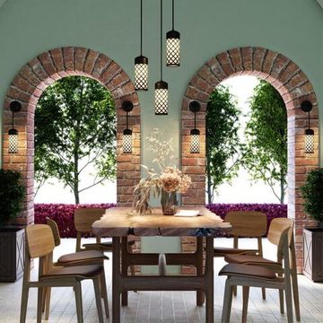 4834/1 NATURE ODL21 742 черный/стекло Ландшафтный светильник-подвес E27 1*60W IP44 DUNES