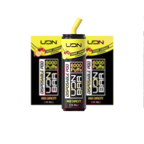 Одноразовая электронная сигарета UDN BAR - Cherry Lemonade (6000 затяжек)