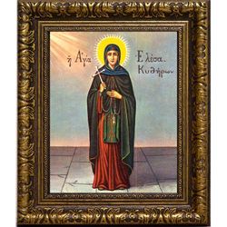 Елеса Киферская мученица. Икона на холсте.