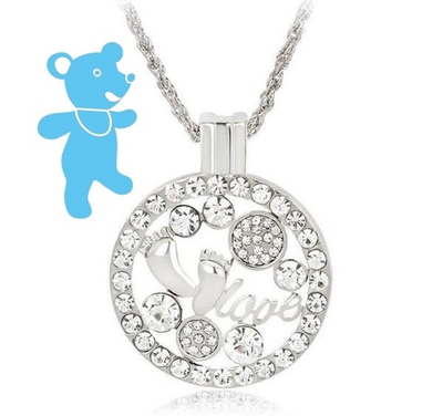 Большая подвеска с камушками