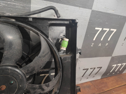 Диффузор с вентилятором Solaris 2 / Rio 4 Б/У Оригинал 25350H8050