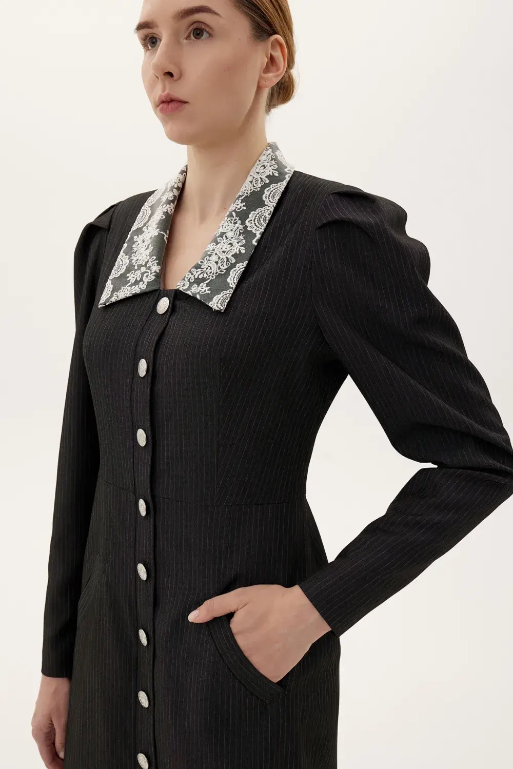 Платье «Липа», серый