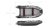 Лодка ПВХ Angler SKAT Тритон 350 (СКАТ-350)