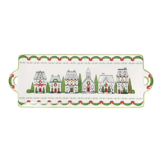 Блюдо сервировочное olgod из коллекции new year essential, 34см