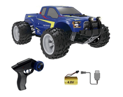 Радиоуправляемый монстр Double Eagle Ford F-150 Raptor 4WD RTR масштаб 1:18 2.4G - E325-003-BLUE