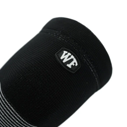 Наколенники тканевые WOD Friends Double Layer Cotton Knee Sleeves - 4mm (Черные)
