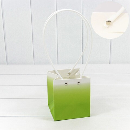 Пакет крафт Сюрприз, зеленый