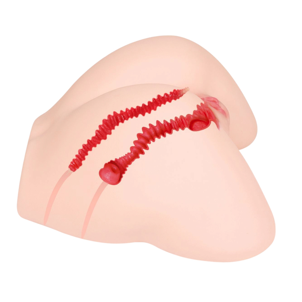 Мастурбатор-вагина 24х36х16,5см с вибрацией и ротацией Kokos Adel 001 Real Hips